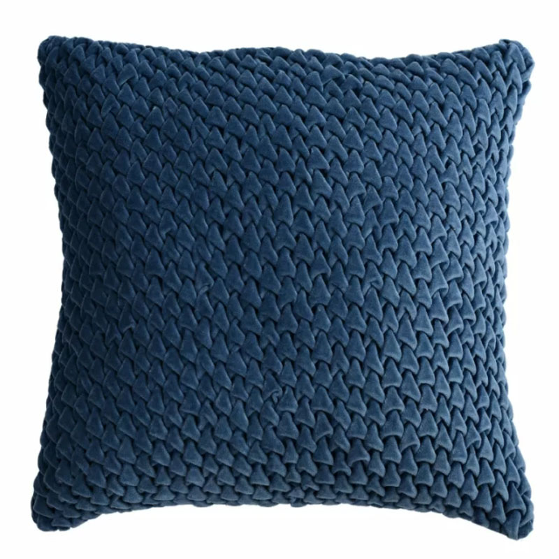 Подушка Purnama Quilting blue Синий в Барнауле | Loft Concept 