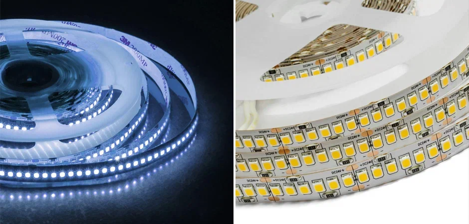 Светодиодная лента 26W/m 240Led/m 2835SMD холодный белый Светодиодная лента 26W/m 240Led/m 2835SMD холодный белый - Loft-Concept в Барнауле