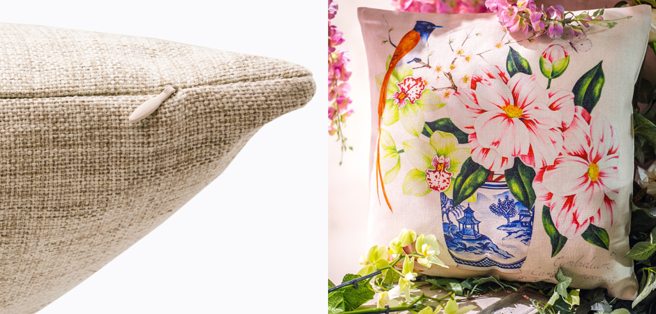 Декоративная подушка Camellias Pillow Декоративная подушка Camellias Pillow - Loft-Concept в Барнауле