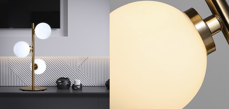 Настольная лампа Bubble Chandelier Table Lamp Настольная лампа Bubble Chandelier Table Lamp - Loft-Concept в Барнауле