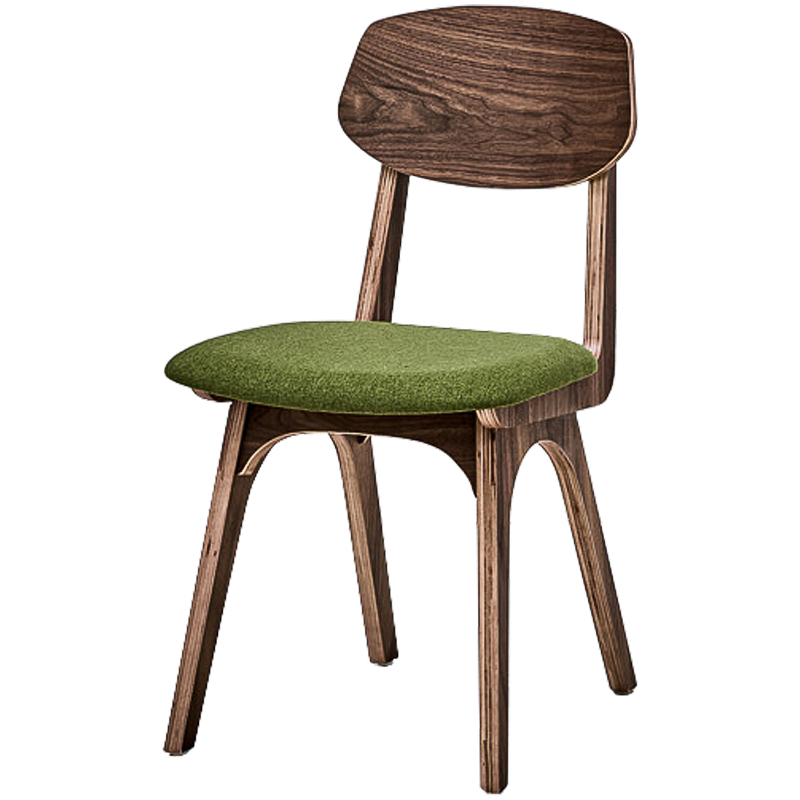 Стул Ailde Stool Коричневый Зеленый Стул Ailde Stool Коричневый Зеленый в Барнауле | Loft Concept