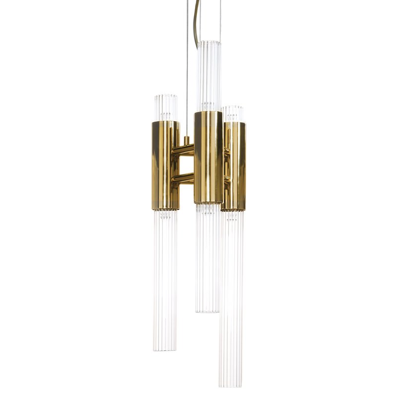 Люстра Luxxu WATERFALL PENDANT Глянцевое золото Прозрачное Стекло Люстра Luxxu WATERFALL PENDANT Глянцевое золото Прозрачное Стекло в Барнауле | Loft Concept