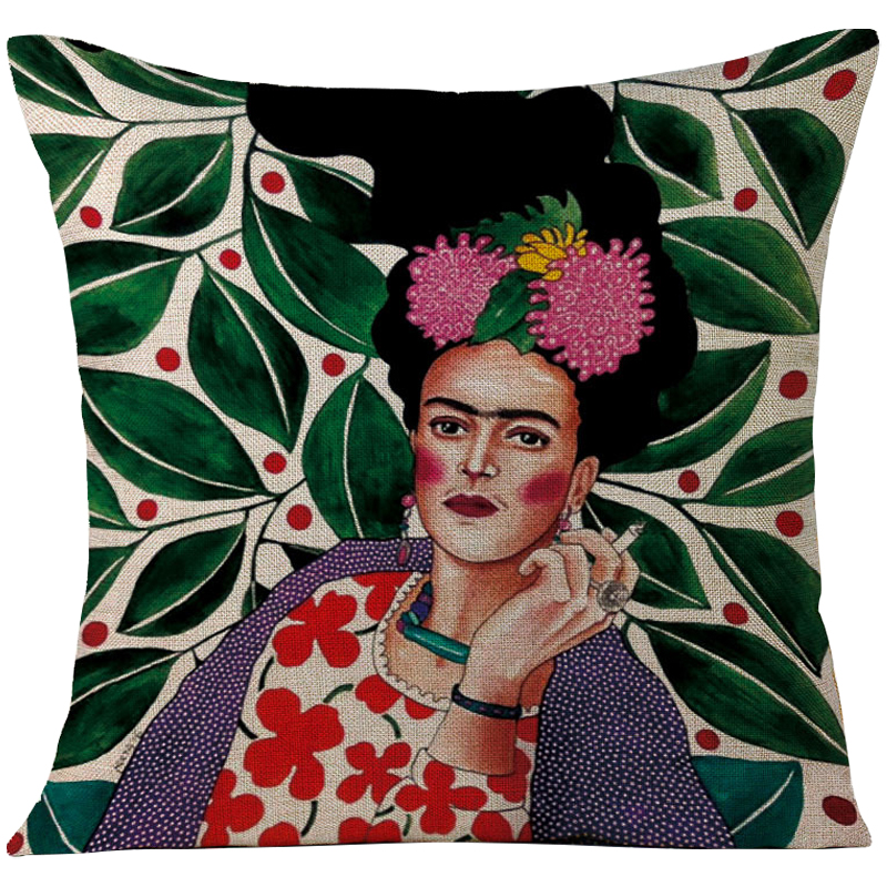 Декоративная подушка Frida Kahlo 13 Мульти Декоративная подушка Frida Kahlo 13 Мульти в Барнауле | Loft Concept