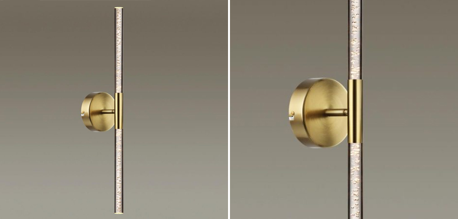 Бра Trumpet tube Two-way Золотое Бра Trumpet tube Two-way Золотое - Loft-Concept в Барнауле