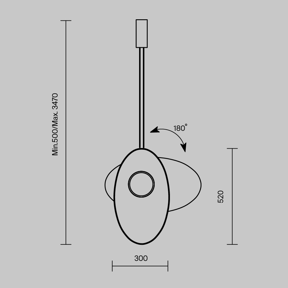 Подвесной светильник Evolution 3000К 9Вт в Барнауле