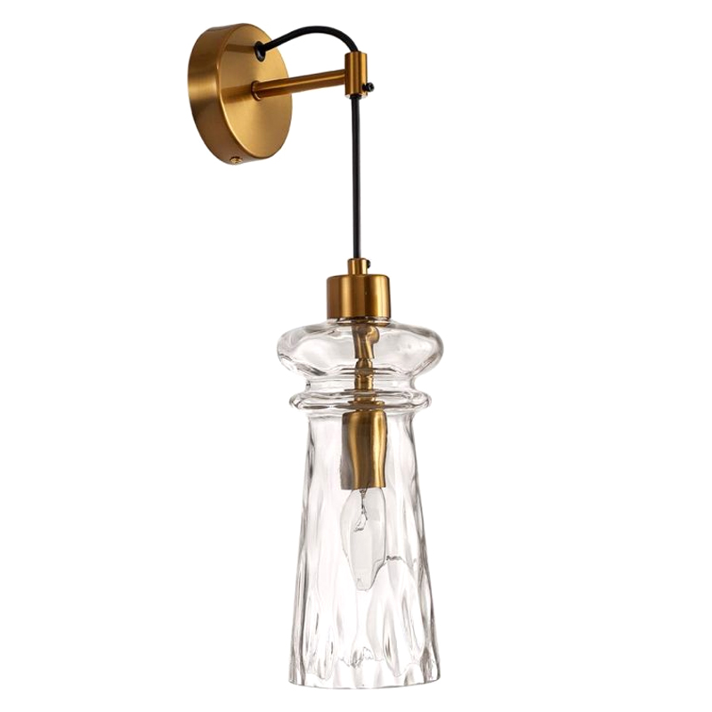 Бра Old Lantern Бронза Прозрачный Бра Old Lantern Бронза Прозрачный в Барнауле | Loft Concept