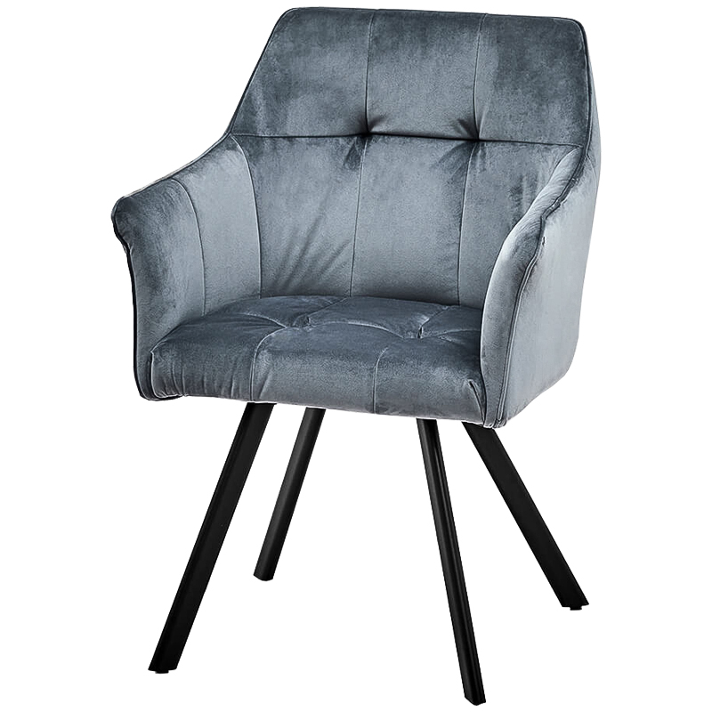 Стул Datie Stool Черный Серо-голубой Стул Datie Stool Черный Серо-голубой в Барнауле | Loft Concept