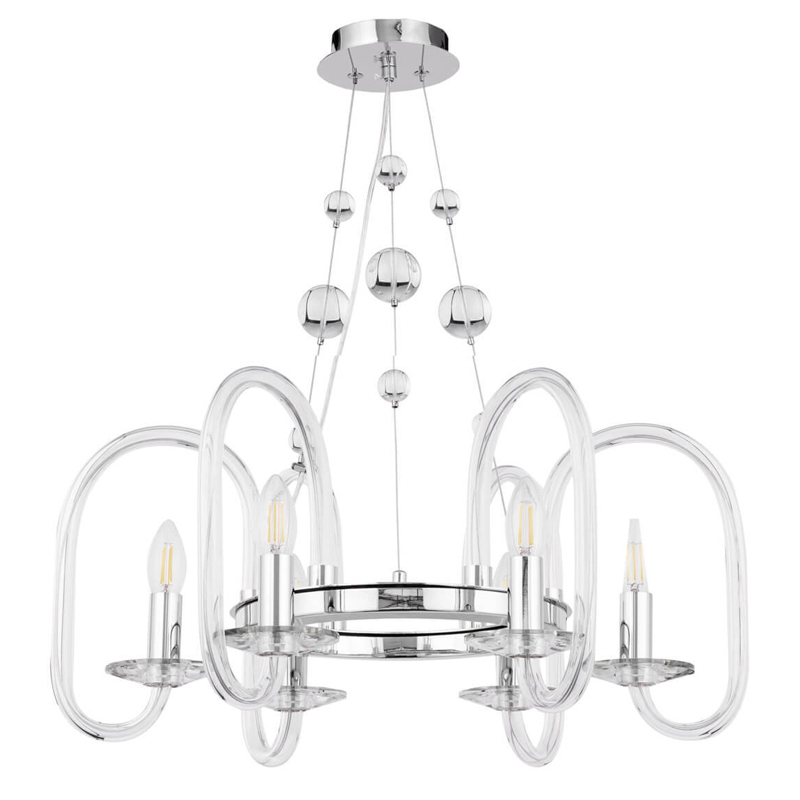Люстра Destiny Chandelier Хром Люстра Destiny Chandelier Хром в Барнауле | Loft Concept