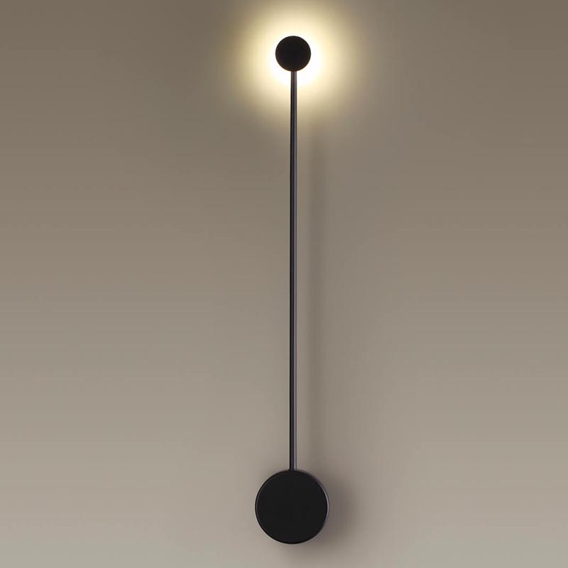 Бра Pin Wall Light Black 70 Черный Бра Pin Wall Light Black 70 Черный в Барнауле | Loft Concept