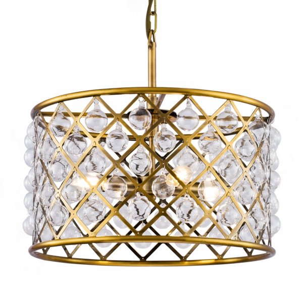 Люстра RH Spencer Hoop Chandelier 45 Brass Латунь Люстра RH Spencer Hoop Chandelier 45 Brass Латунь в Барнауле | Loft Concept