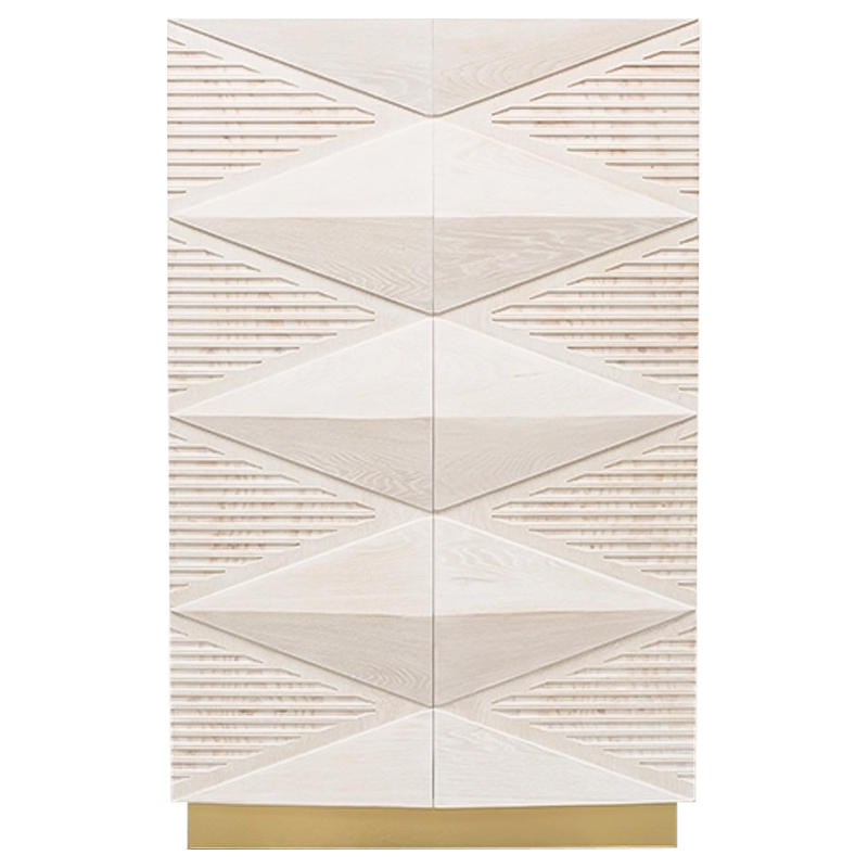 Шкаф INES ARMOIRE Бежевый Латунь Шкаф INES ARMOIRE Бежевый Латунь в Барнауле | Loft Concept