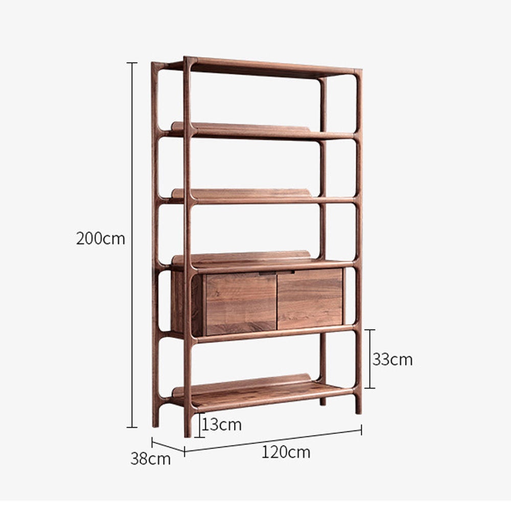 Стеллаж в гостиную для книг Moon Walnut Furniture Стеллаж в гостиную для книг Moon Walnut Furniture в Барнауле