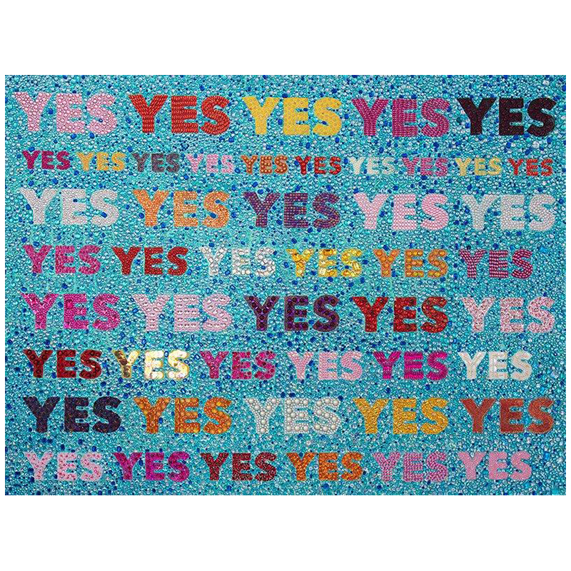 Картина “YES!” Мульти Картина “YES!” Мульти в Барнауле | Loft Concept