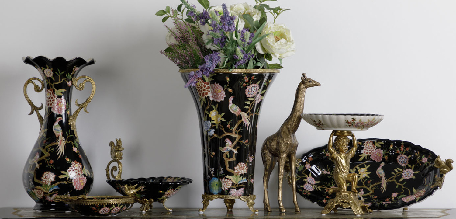 Ваза Malu Black Vase - фото