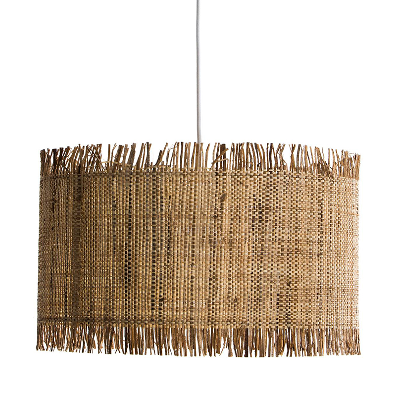 Подвесной светильник Wicker Raffia Hanging lamp Коричневый Подвесной светильник Wicker Raffia Hanging lamp Коричневый в Барнауле | Loft Concept