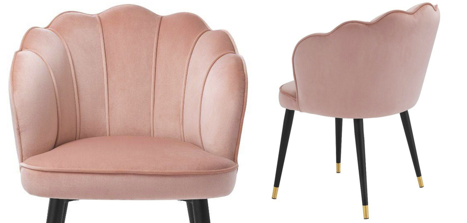 Стул Eichholtz Dining Chair Bristol nude Стул Eichholtz Dining Chair Bristol nude - Loft-Concept в Барнауле