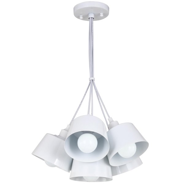 Люстра Compact Pendant White Белый Люстра Compact Pendant White Белый в Барнауле | Loft Concept