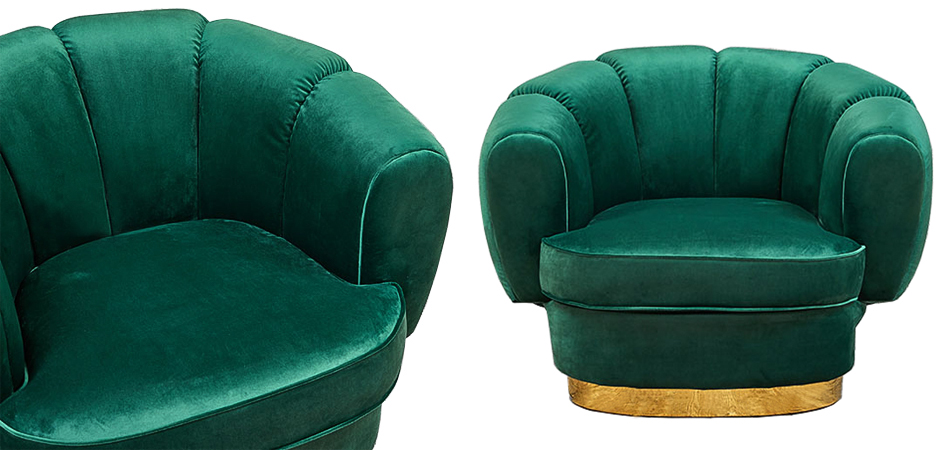 Кресло Emerald Softness Armchair Кресло Emerald Softness Armchair - Loft-Concept в Барнауле