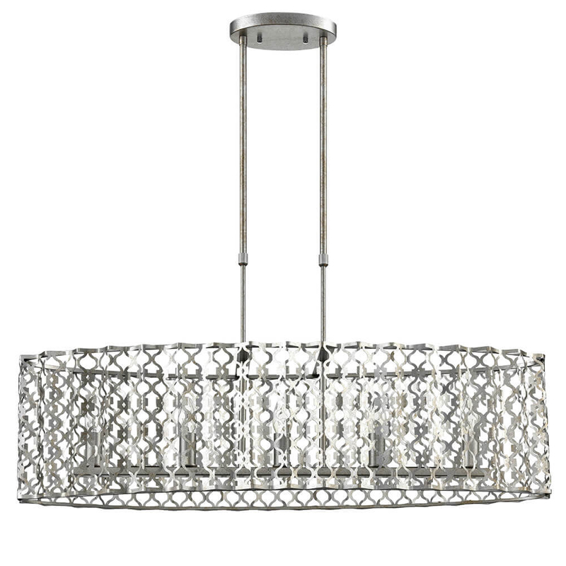 Люстра Arabesque Quatrefoil Drum Шампань Винтаж Люстра Arabesque Quatrefoil Drum Шампань Винтаж в Барнауле | Loft Concept
