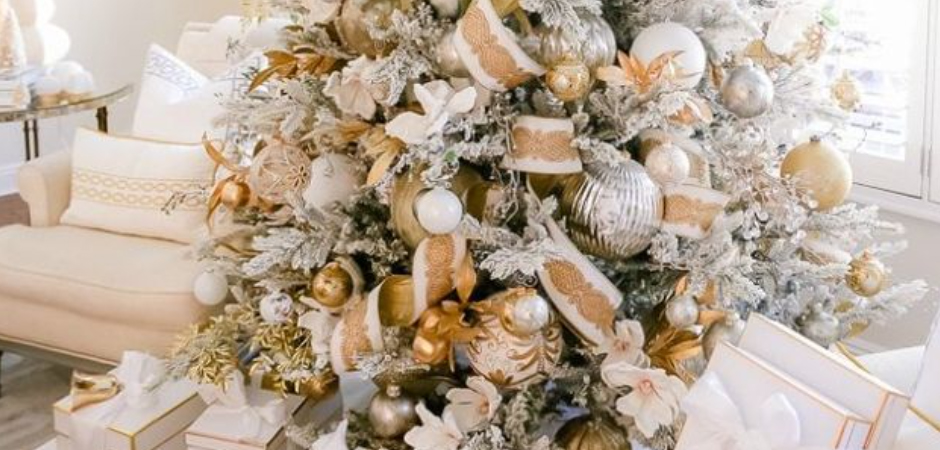 Дизайнерская Елка Премиум с Золотым Декором Christmas Tree Golden Tale Дизайнерская Елка Премиум с Золотым Декором Christmas Tree Golden Tale - Loft-Concept в Барнауле