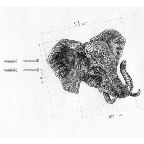 Крючок Bronze Elephant Крючок Bronze Elephant в Барнауле