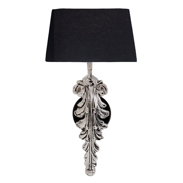 Бра Eichholtz Wall Lamp Beau Site Nickel+Black Никель Черный Бра Eichholtz Wall Lamp Beau Site Nickel+Black Никель Черный в Барнауле | Loft Concept