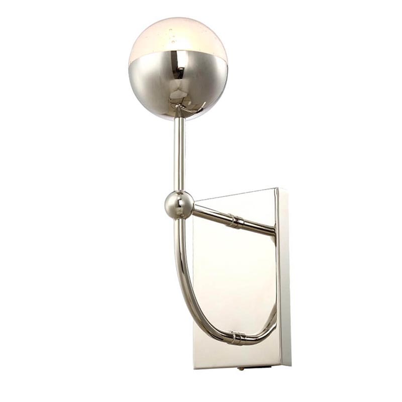 Бра Heidy Nickel Wall Lamp Никель Бра Heidy Nickel Wall Lamp Никель в Барнауле | Loft Concept
