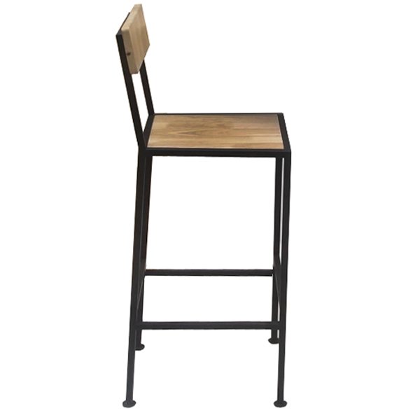 Барный стул Kraft Loft bar stool Коричневый Черный Барный стул Kraft Loft bar stool Коричневый Черный в Барнауле | Loft Concept