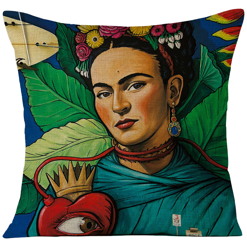 Декоративная подушка Frida Kahlo 10 Мульти Декоративная подушка Frida Kahlo 10 Мульти в Барнауле | Loft Concept