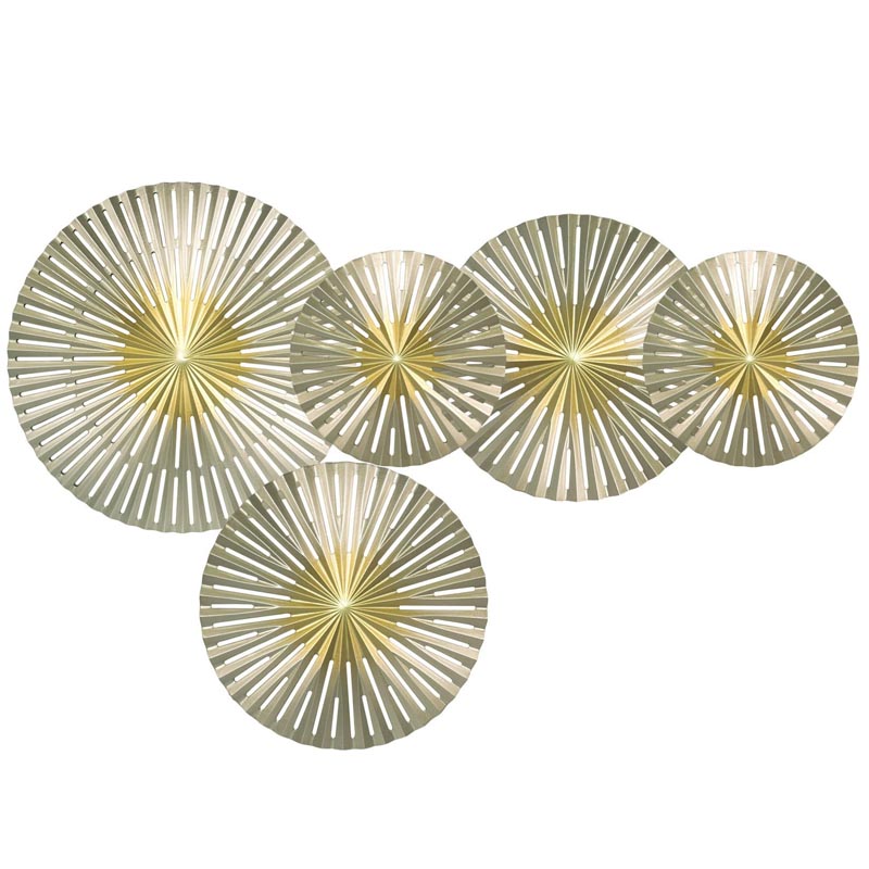Арт-объект Apollo Gold and Silver Wall Plaque Disc gap 5 Золотой Серебряный Арт-объект Apollo Gold and Silver Wall Plaque Disc gap 5 Золотой Серебряный в Барнауле | Loft Concept