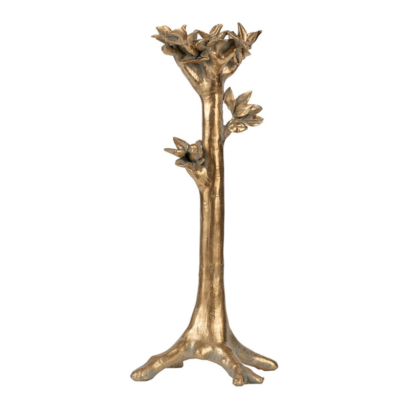 Подсвечник Tree дерево Золотой Подсвечник Tree дерево Золотой в Барнауле | Loft Concept