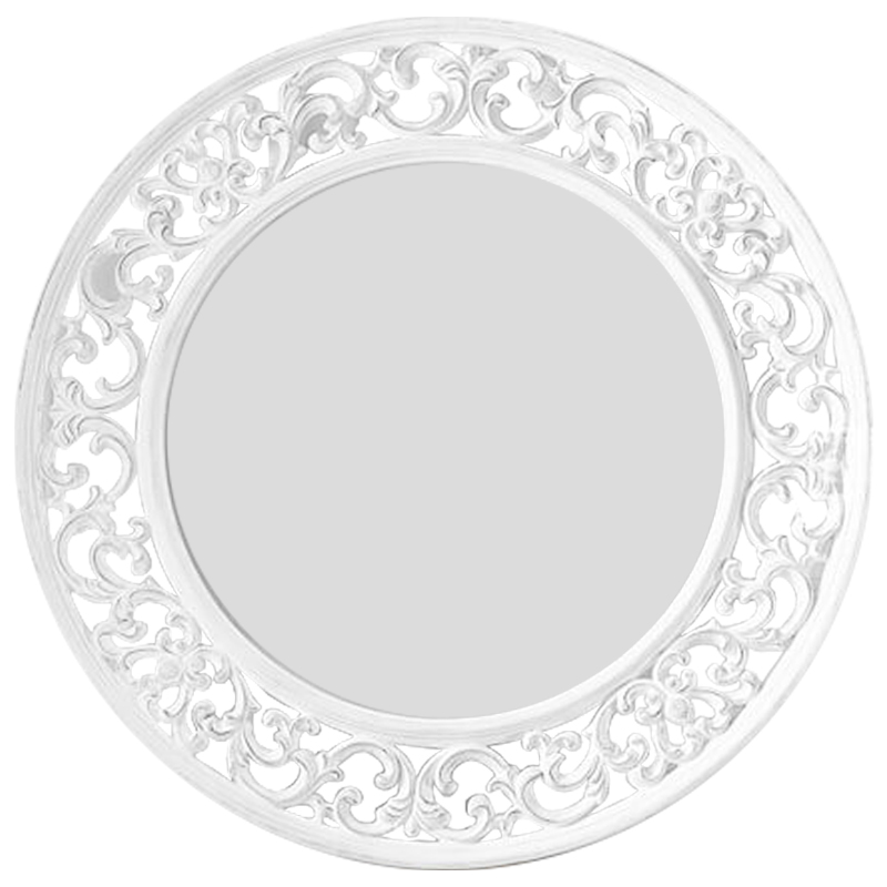Зеркало Ursins Mirror Белый винтажная патина Зеркало Ursins Mirror Белый винтажная патина в Барнауле | Loft Concept