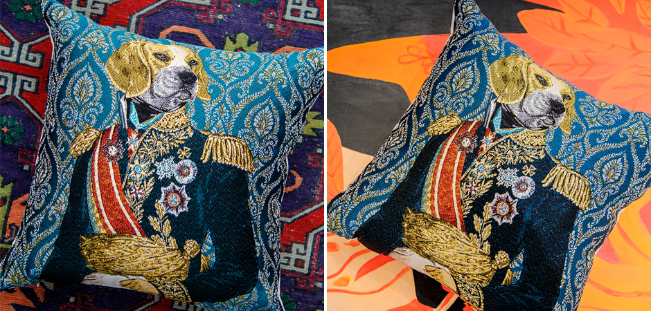 Декоративная подушка Emperor Dog Декоративная подушка Emperor Dog - Loft-Concept в Барнауле