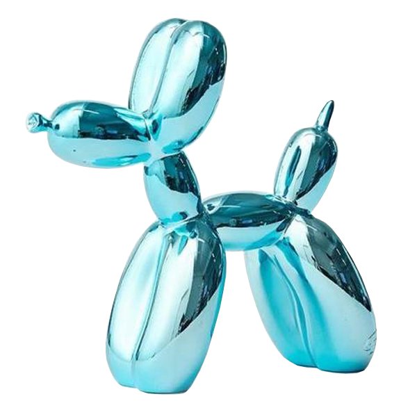 Статуэтка Jeff Koons Balloon Dog Turquoise Бирюзовый Статуэтка Jeff Koons Balloon Dog Turquoise Бирюзовый в Барнауле | Loft Concept