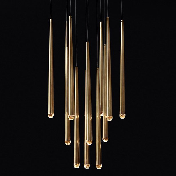 Люстра RH Aquitaine Round Chandelier Бронза в Барнауле | Loft Concept 