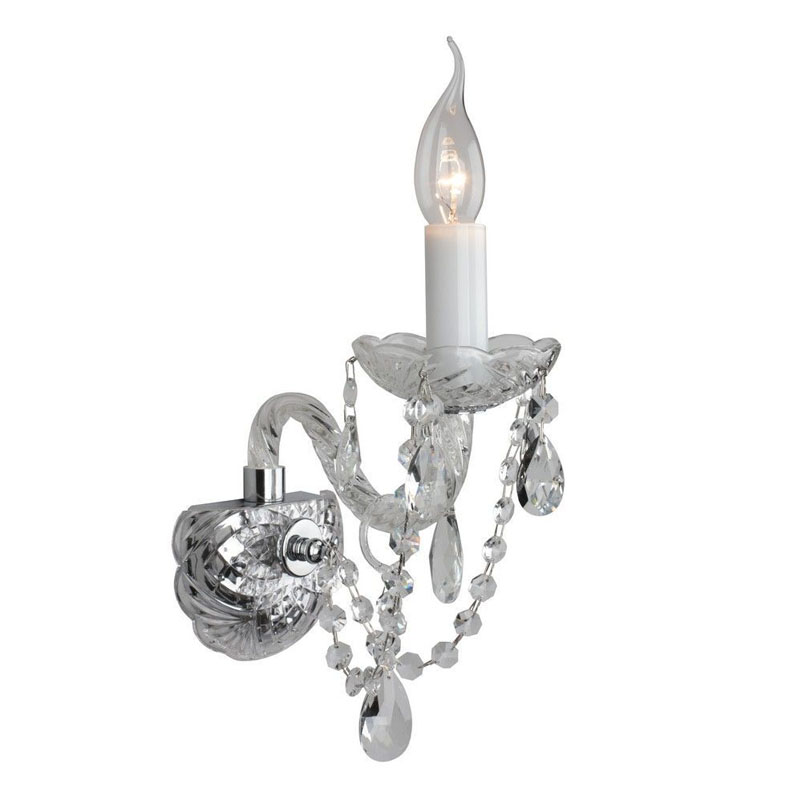 Бра Candle Chrome без Плафона Хром Бра Candle Chrome без Плафона Хром в Барнауле | Loft Concept