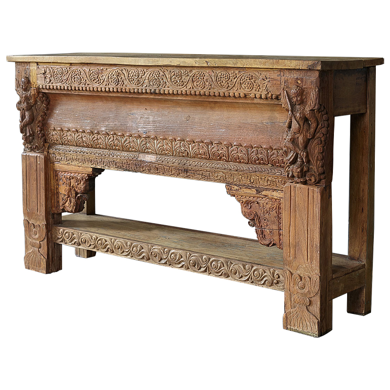 Консоль Sathwik Console Древесина Консоль Sathwik Console Древесина в Барнауле | Loft Concept