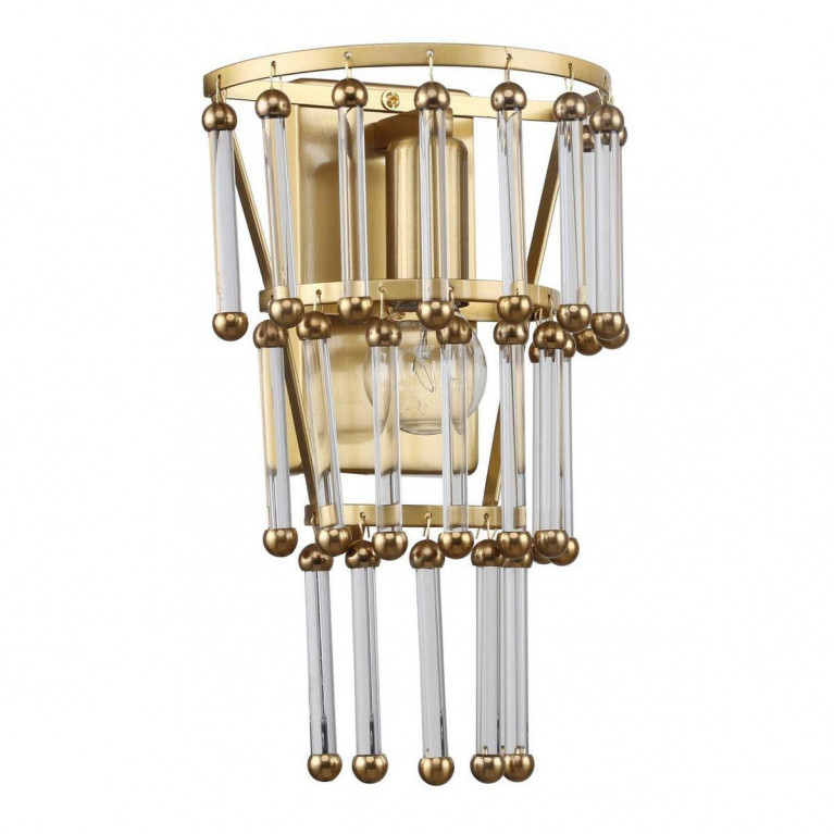 Бра Restoration Hardware Luciano Wall Lamp Латунь Прозрачный Бра Restoration Hardware Luciano Wall Lamp Латунь Прозрачный в Барнауле | Loft Concept