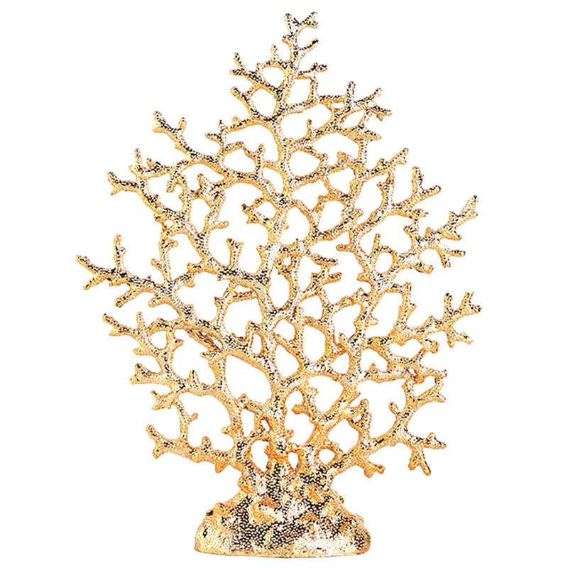 Статуэтка золотой коралл Coral Decor Gold Золотой Статуэтка золотой коралл Coral Decor Gold Золотой в Барнауле | Loft Concept