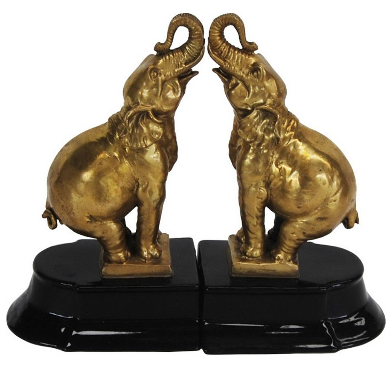Держатель для книг Golden Elephants Золотой Черный Держатель для книг Golden Elephants Золотой Черный в Барнауле | Loft Concept