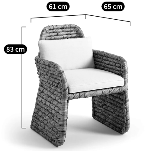 Плетеное кресло Madge Wicker Armchair Плетеное кресло Madge Wicker Armchair в Барнауле