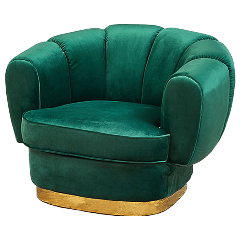 Кресло Emerald Softness Armchair Изумрудный Глянцевое золото Кресло Emerald Softness Armchair Изумрудный Глянцевое золото в Барнауле | Loft Concept