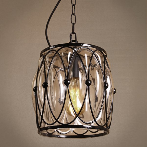 Подвесной светильник Metal Mesh and Glass Pendant II Подвесной светильник Metal Mesh and Glass Pendant II в Барнауле | Loft Concept