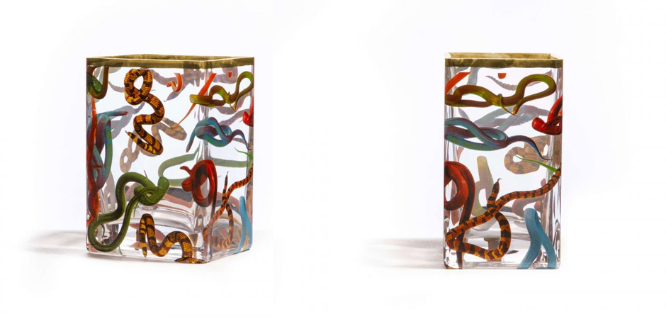 Ваза Glass Vase Snakes Ваза Glass Vase Snakes - Loft-Concept в Барнауле