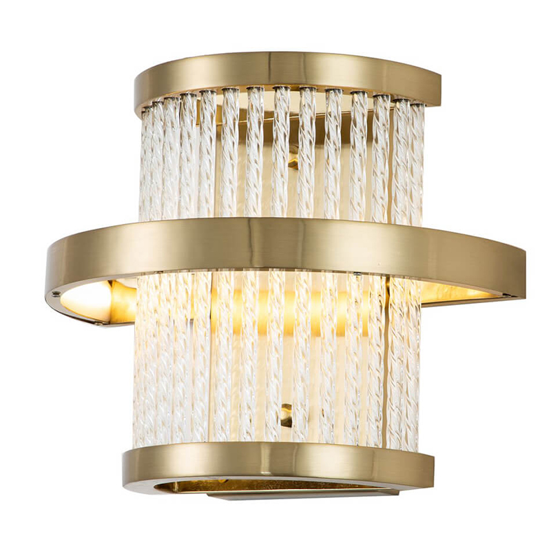 Бра Liadan Glass Tubes Wall Lamp Прозрачное Стекло Латунь Бра Liadan Glass Tubes Wall Lamp Прозрачное Стекло Латунь в Барнауле | Loft Concept