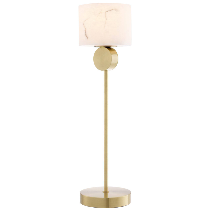 Настольная лампа Eichholtz Table Lamp Etruscan Латунь Белый Настольная лампа Eichholtz Table Lamp Etruscan Латунь Белый в Барнауле | Loft Concept