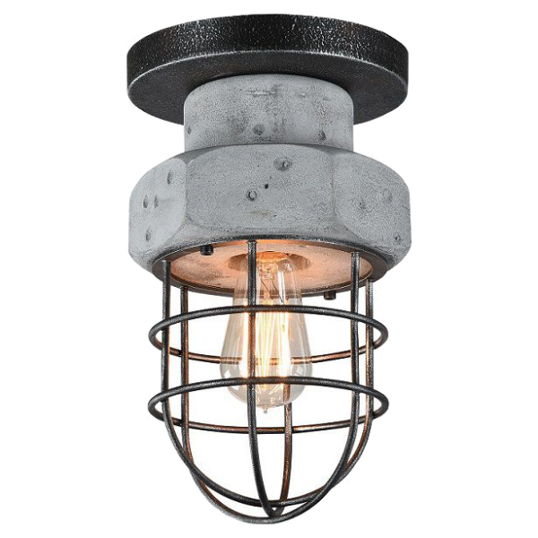 Потолочный светильник Concrete Bolt Chandelier  в Барнауле | Loft Concept 