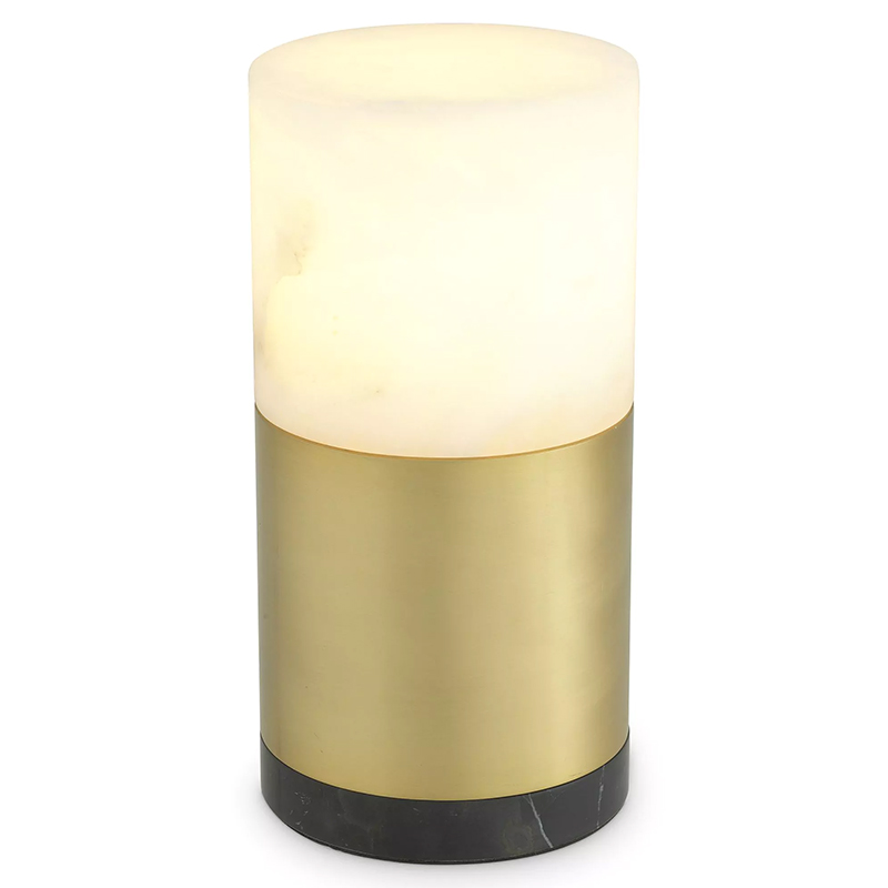 Настольная лампа Eichholtz Table Lamp McLean 15 cm Белый Мрамор Bianco Латунь Черный Мрамор Nero Настольная лампа Eichholtz Table Lamp McLean 15 cm Белый Мрамор Bianco Латунь Черный Мрамор Nero в Барнауле | Loft Concept