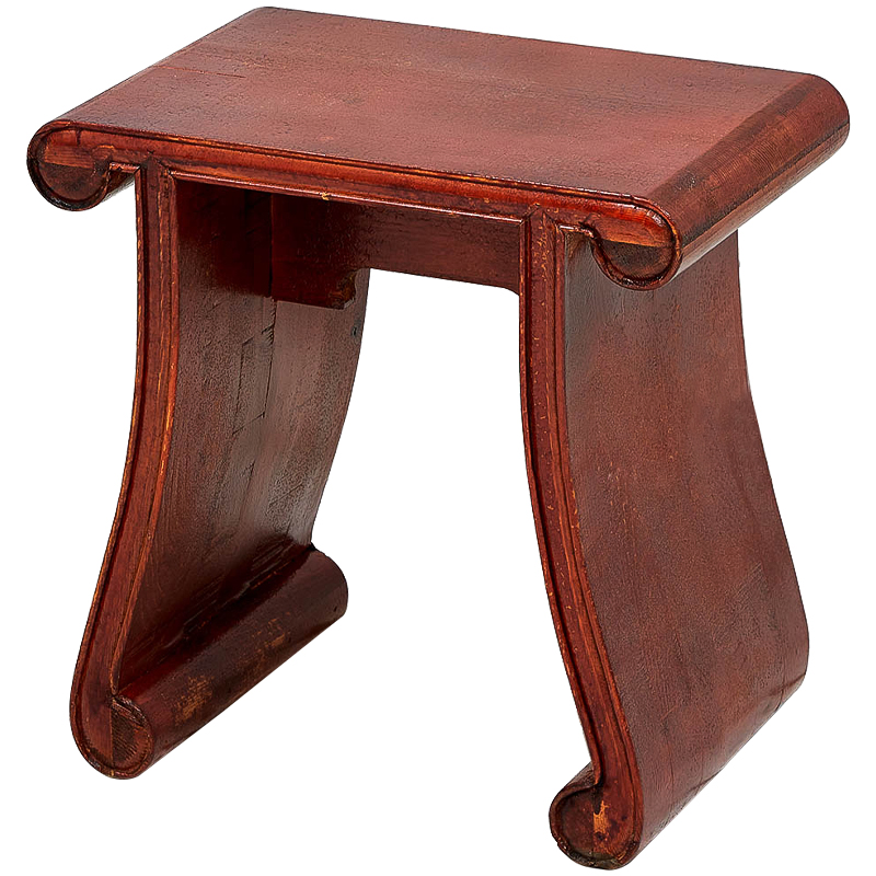 Табурет в китайском стиле Chinese Tabouret Red Красный Табурет в китайском стиле Chinese Tabouret Red Красный в Барнауле | Loft Concept
