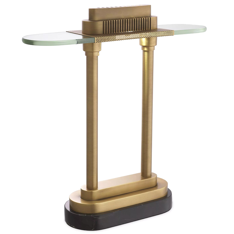 Настольная лампа Eichholtz Desk Lamp Bologno Золотой Черный Мрамор Nero Прозрачное Стекло Настольная лампа Eichholtz Desk Lamp Bologno Золотой Черный Мрамор Nero Прозрачное Стекло в Барнауле | Loft Concept